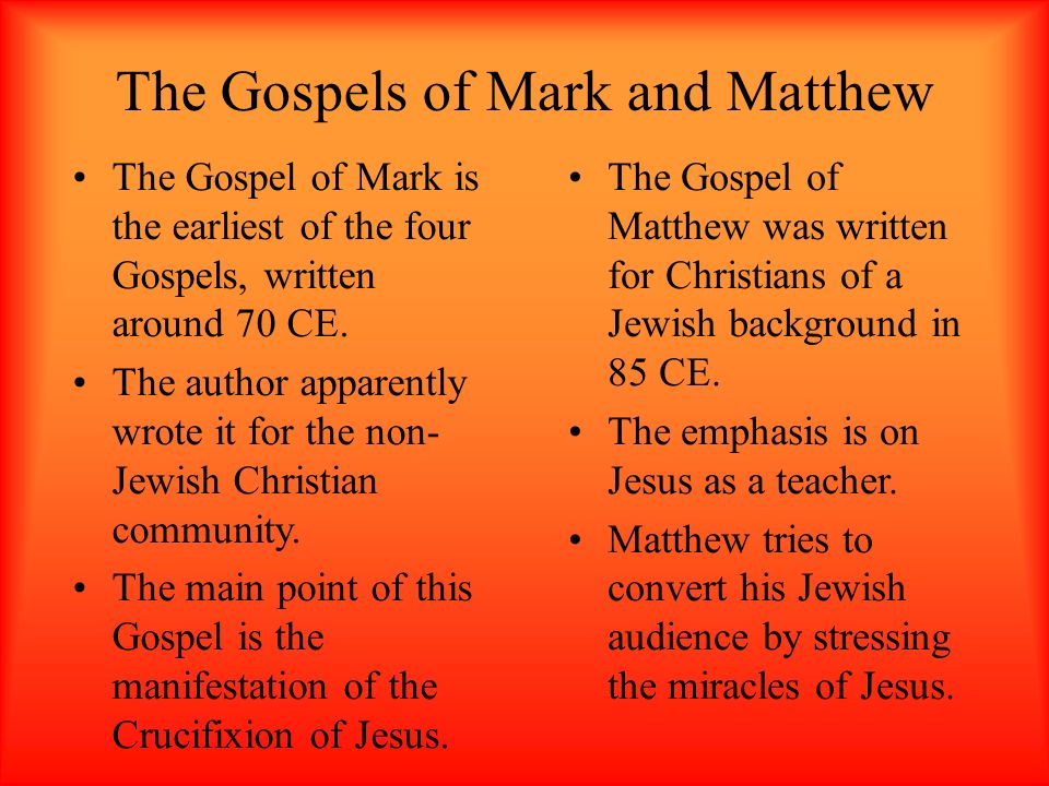 an overview of the book of mark in the bible an overview of the book of mark in the bible