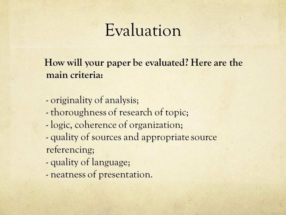 evaluation of research papers Research funders, policy makers and researchers themselves need to evaluate research this brief presents a decision tree to help develop a research evaluation framework to suit a particular purpose and context, from national down to program level. evaluation of research papers Research funders, policy makers and researchers themselves need to evaluate research this brief presents a decision tree to help develop a research evaluation framework to suit a particular purpose and context, from national down to program level.