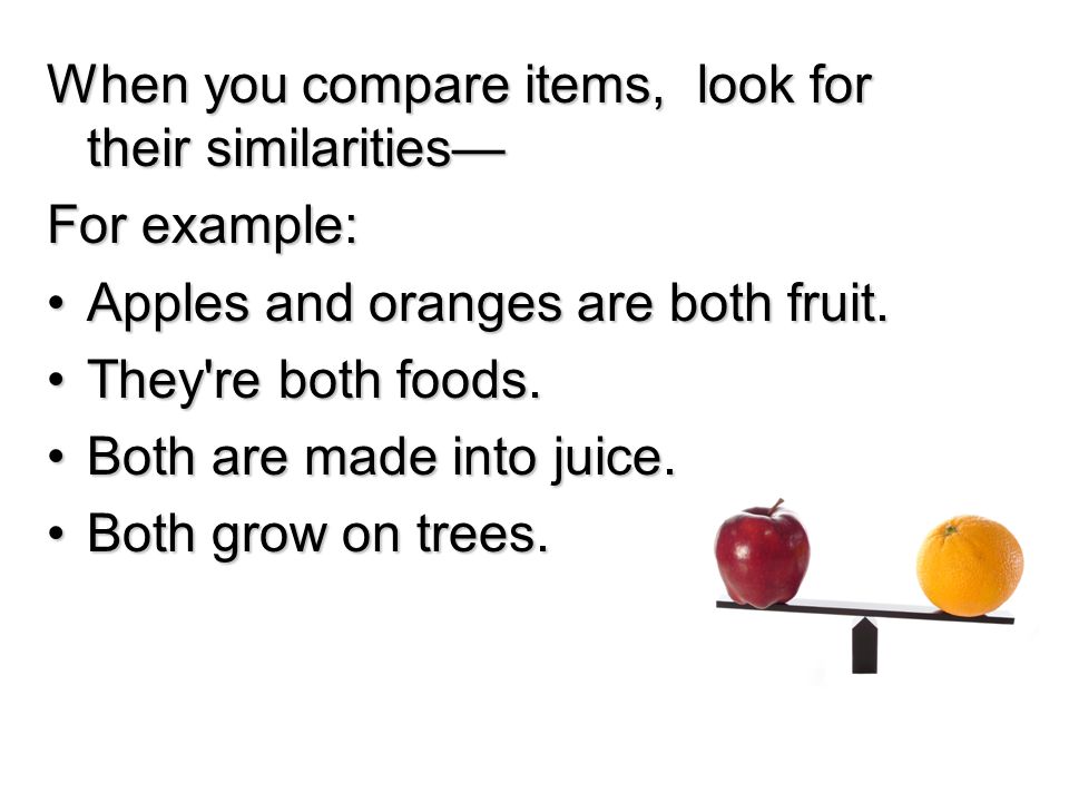 How To Compare And Contrast Essay