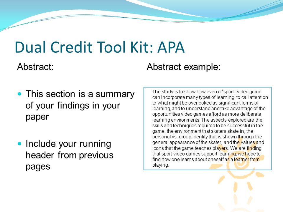 research paper abstract apa research paper abstract apa