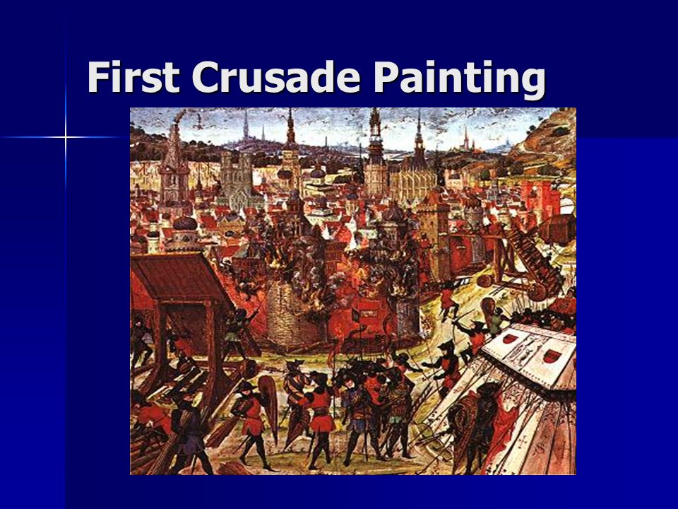First Crusade Painting