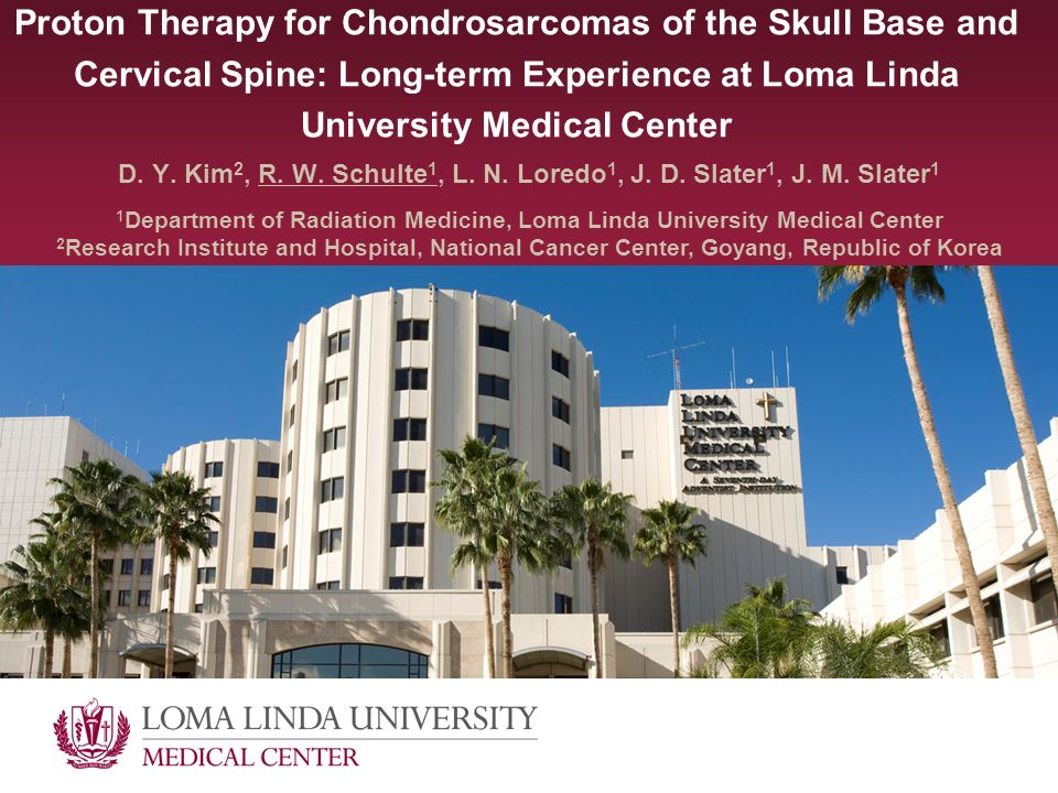 Proton Therapy for Chondrosarcomas of the Skull Base and Cervical Spine: Long-term Experience at Loma Linda University Medical Center D.
