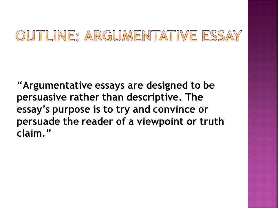 Thesis Statement Examples For Argumentative Essays