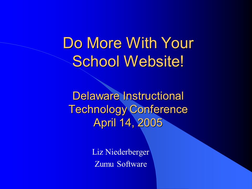 Do More With Your School Website.