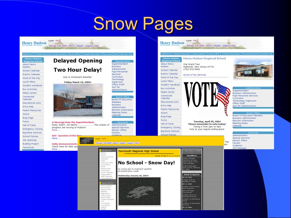 Snow Pages
