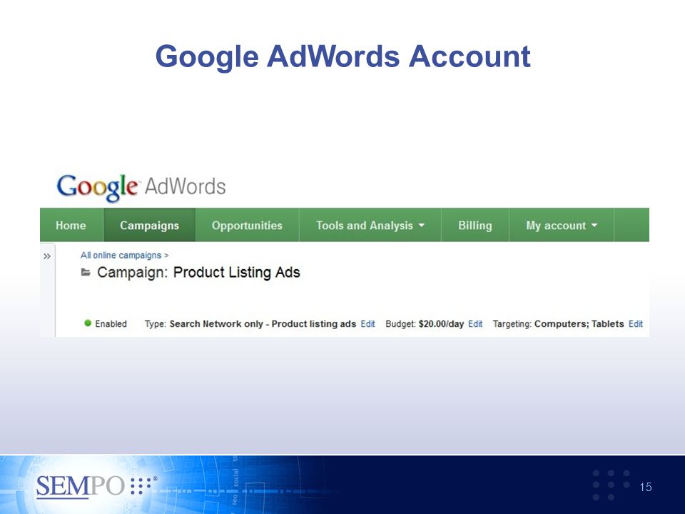 Google AdWords Account 15