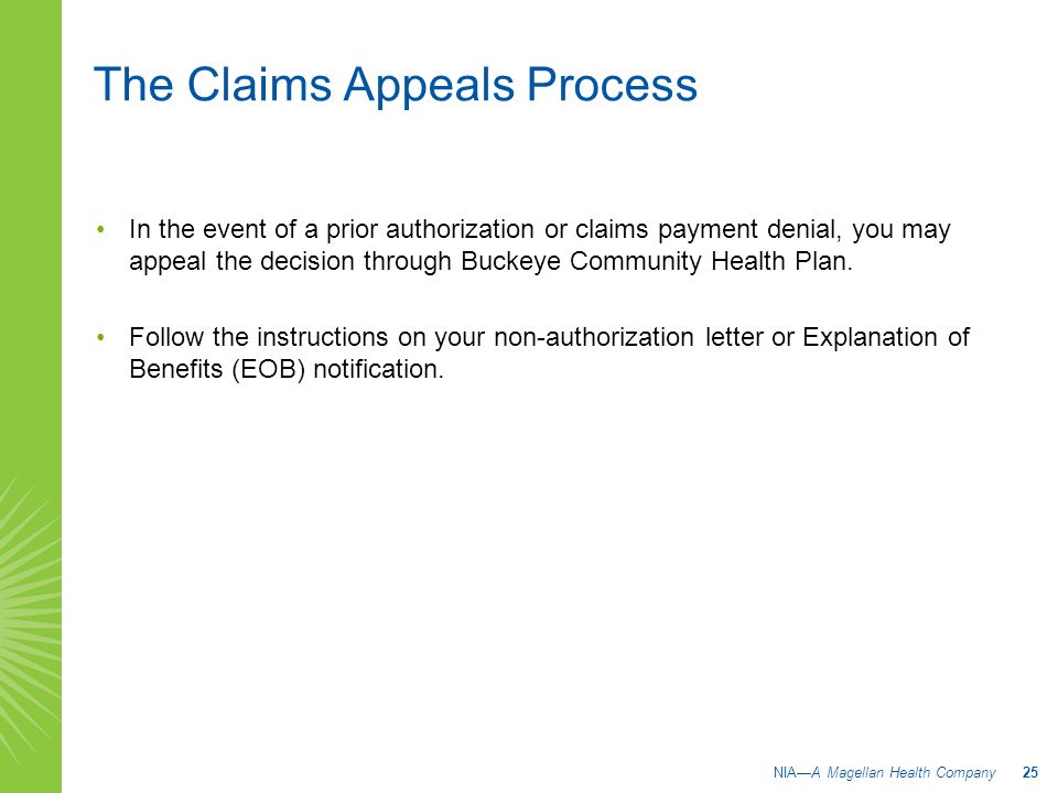 buckeye community health plan provider training program ppt download buckeye outpatient prior authorization form