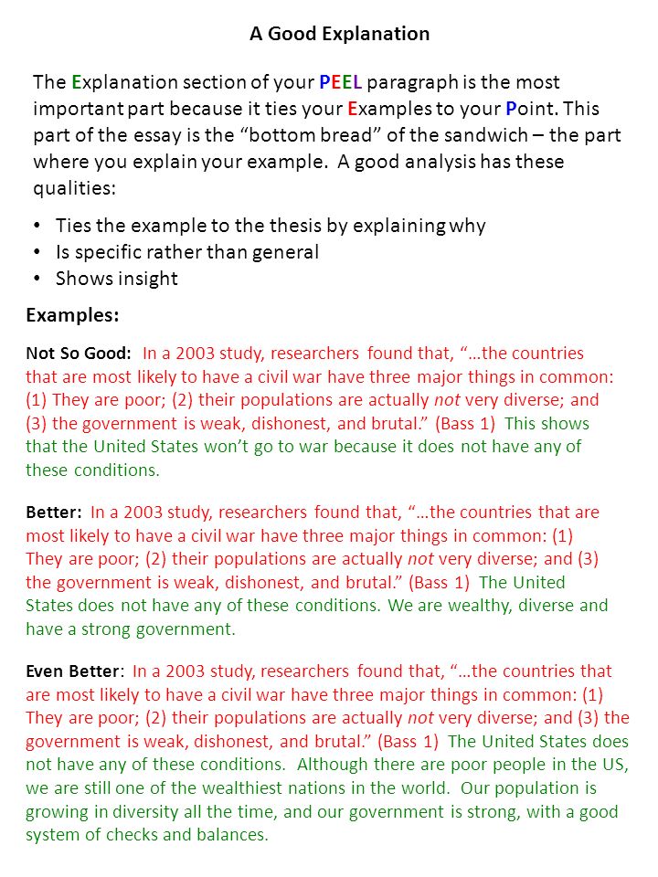 open ended essay examples