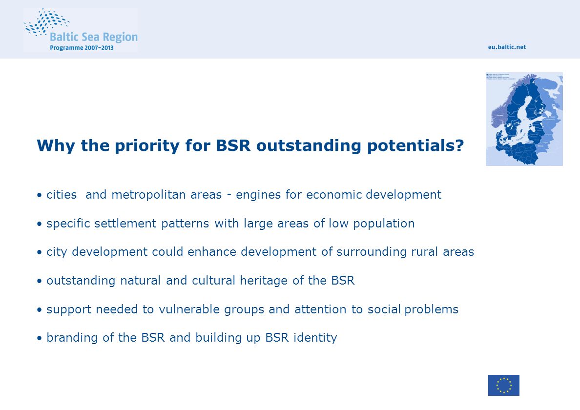Why the priority for BSR outstanding potentials.