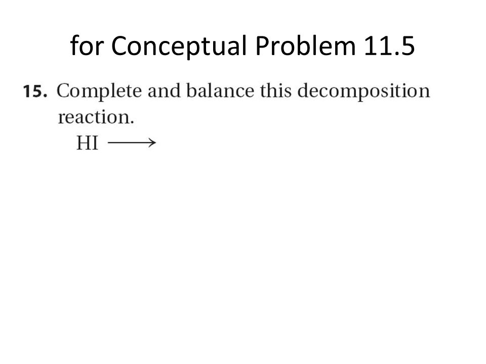 for Conceptual Problem 11.5