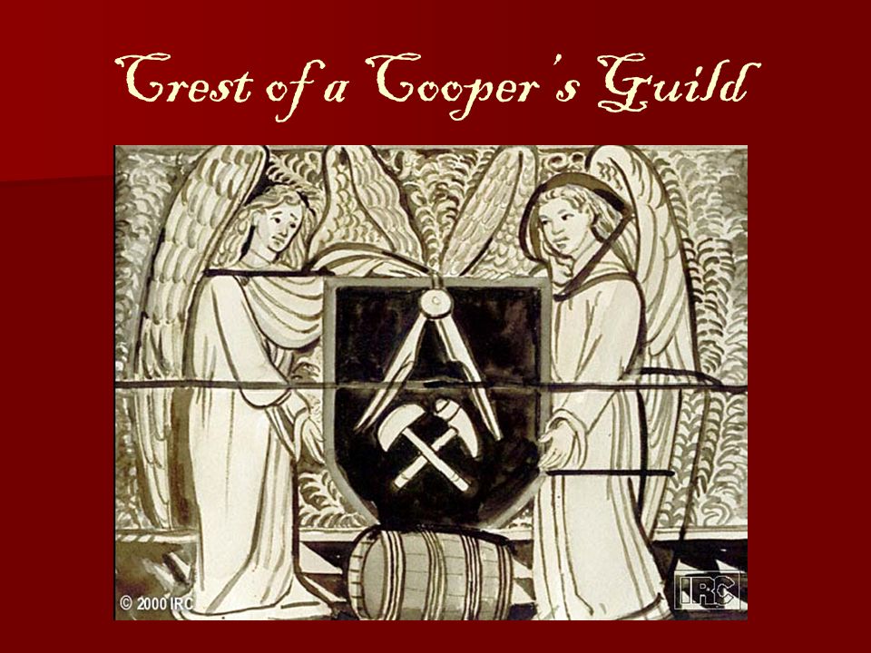 Crest of a Cooper’s Guild
