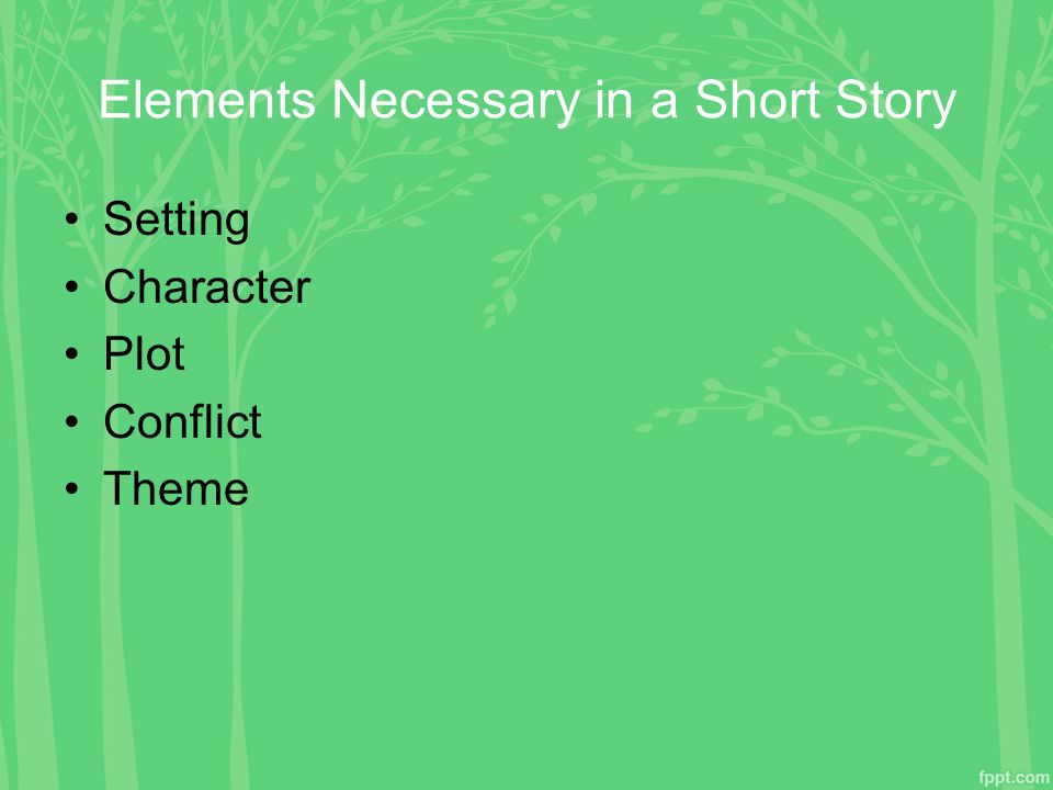 theme and narrative elements in short theme and narrative elements in short