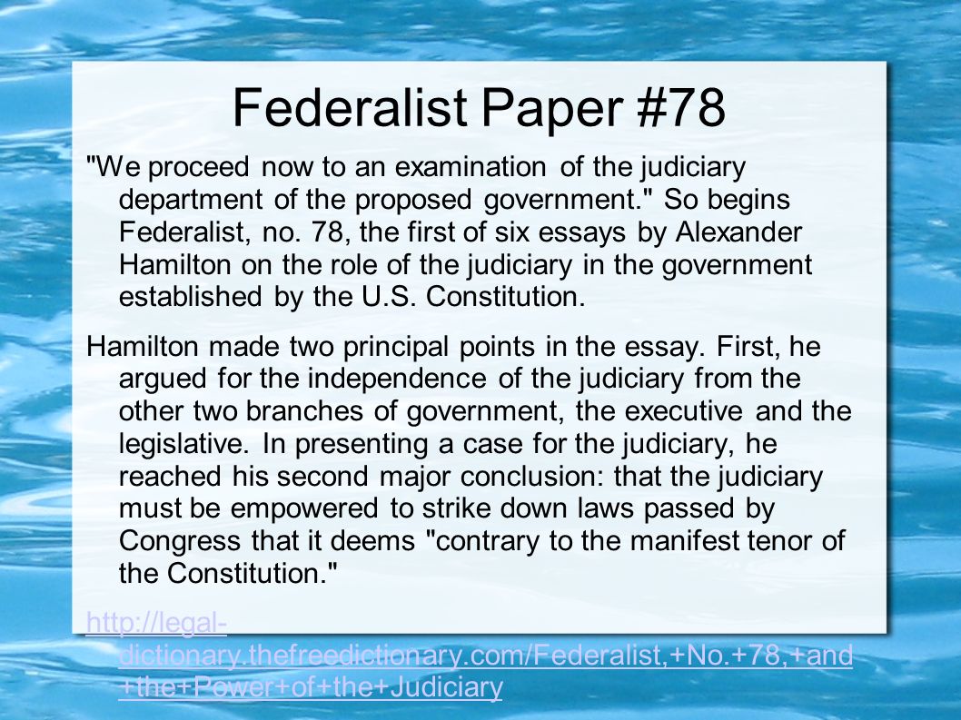 Federalism Essay Paper