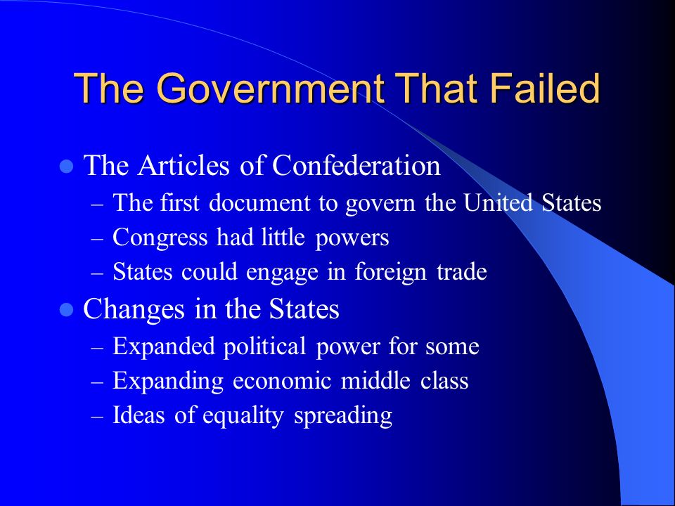 articles of confederation vs the united articles of confederation vs the united