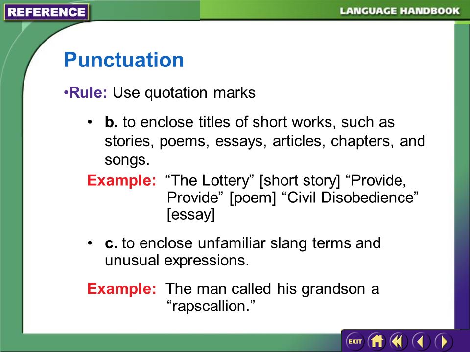 Titles For Essays