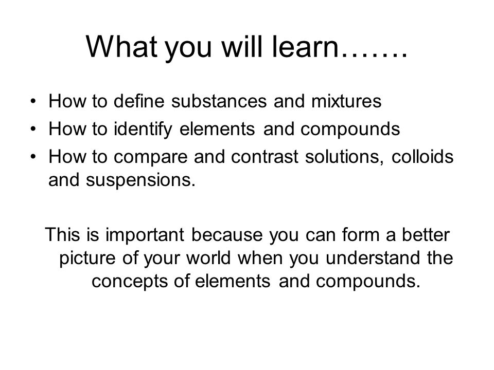 Chapter 17 Classification Of Matter Section 1 Composition Section 1 Composition Of Matter 3 What