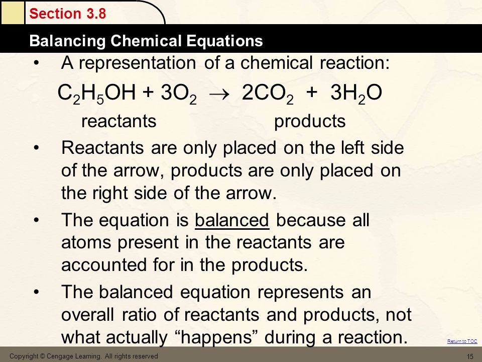 The Coefficients In A Balanced Chemical Equation Represent Ratios Chapters 3 4 Balancing And Rx Types Table Of A B C D Chapter Sment Double Replacement Reaction Produces All The Following
