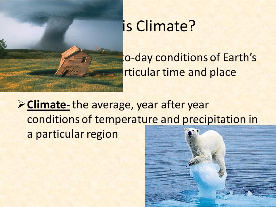 What is Climate.