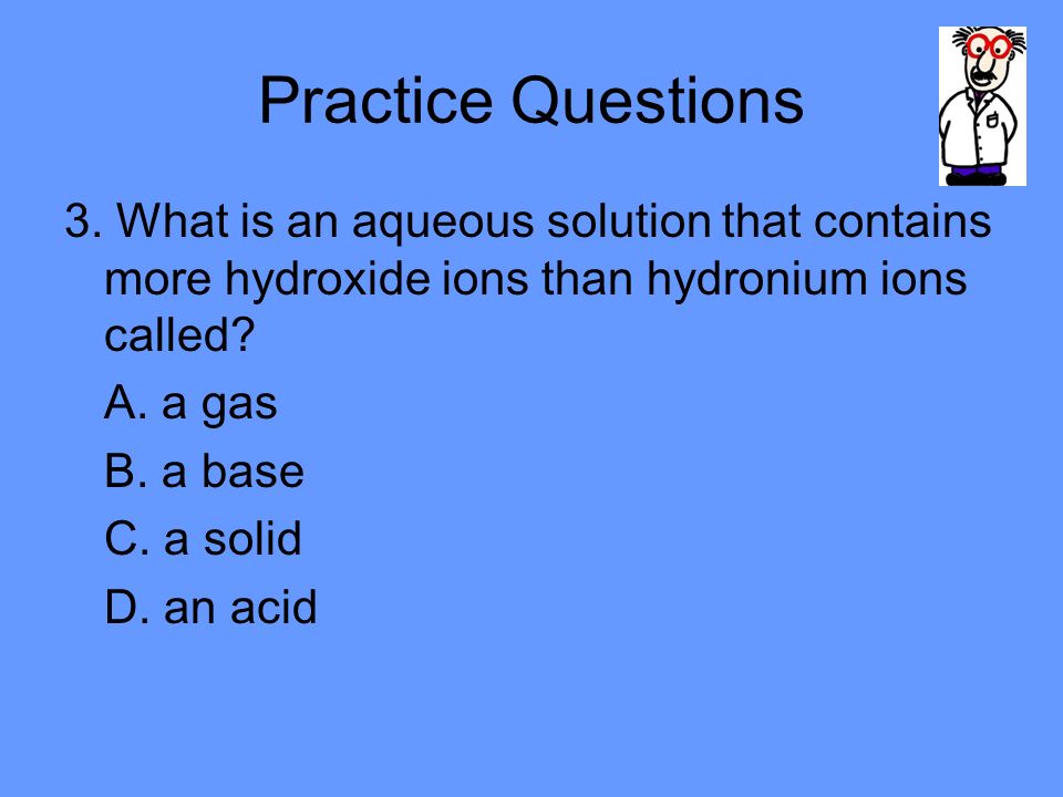 Practice Questions 3.