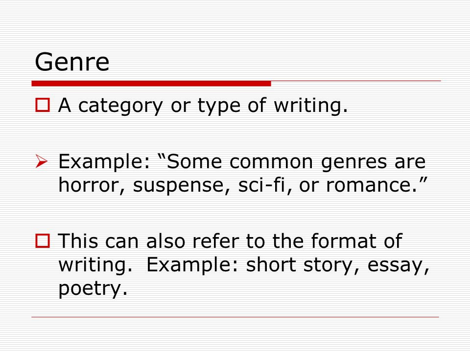 example of a short story essay