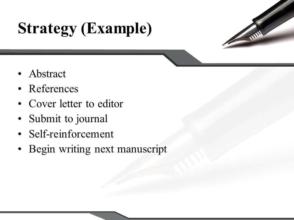 cover letter journal