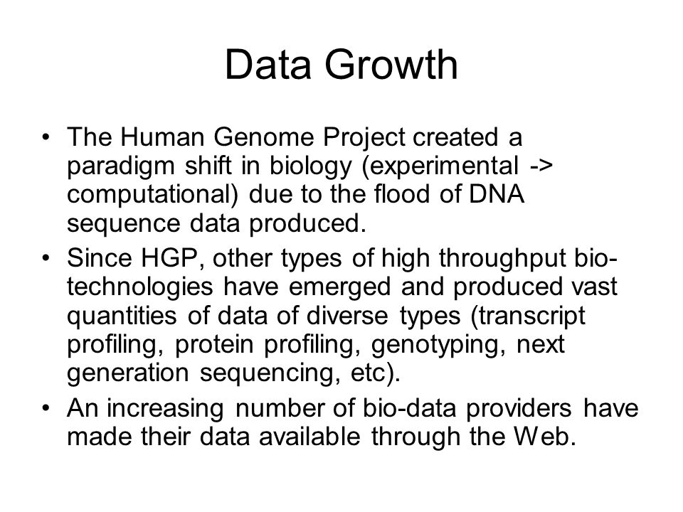 types of bio data