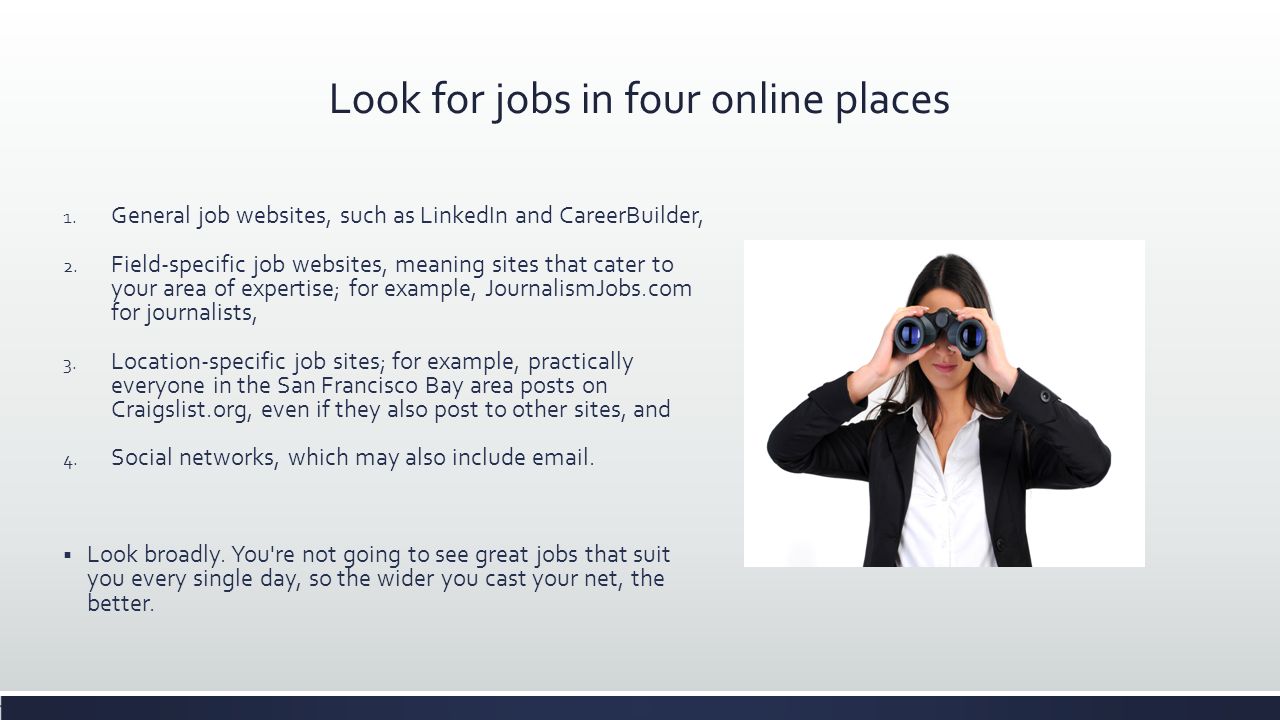 places to look for jobs