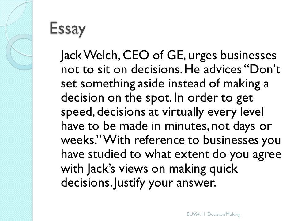 essay on decisions in life The decision that changed my life 2 pages 609 words november 2014 saved essays save your essays here so you can locate them quickly. essay on decisions in life The decision that changed my life 2 pages 609 words november 2014 saved essays save your essays here so you can locate them quickly.