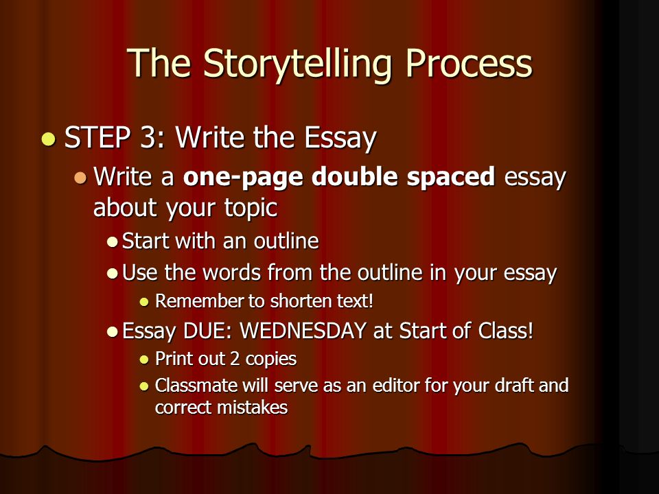 how to shorten an essay