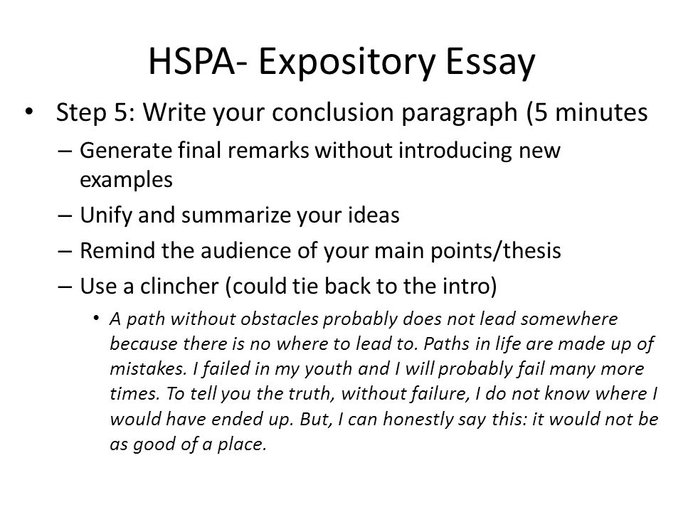 5 paragraph expository essay examples