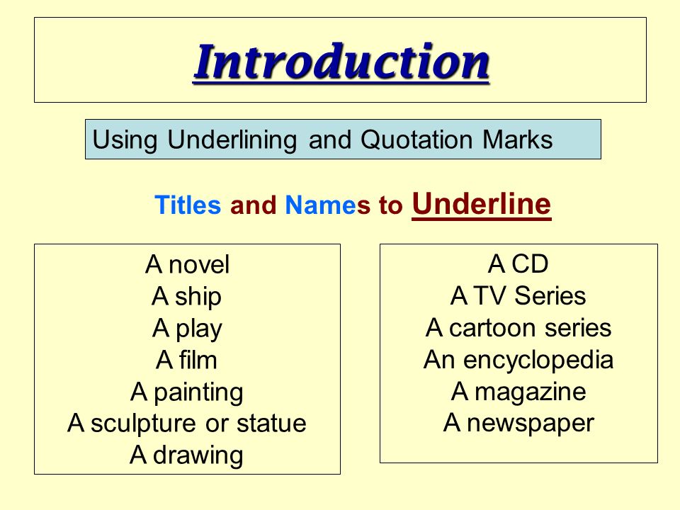 are names of books underlined in an essay are names of books underlined in an essay