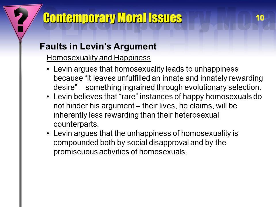 Homosexuality Essays