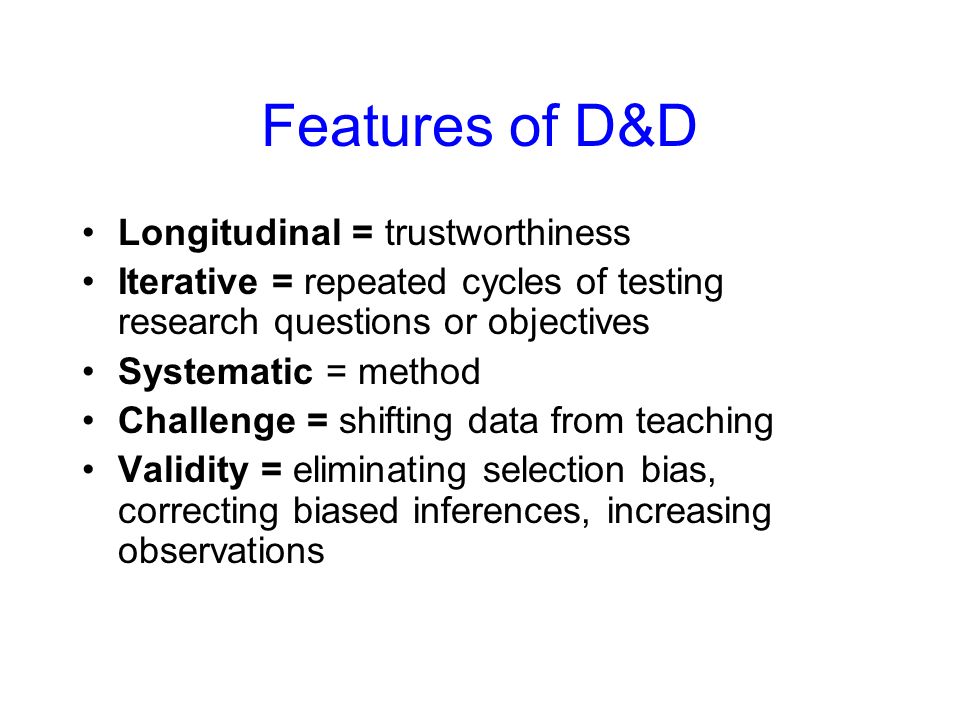 Studying Your Teaching Design And Development Research Neal 7 Features