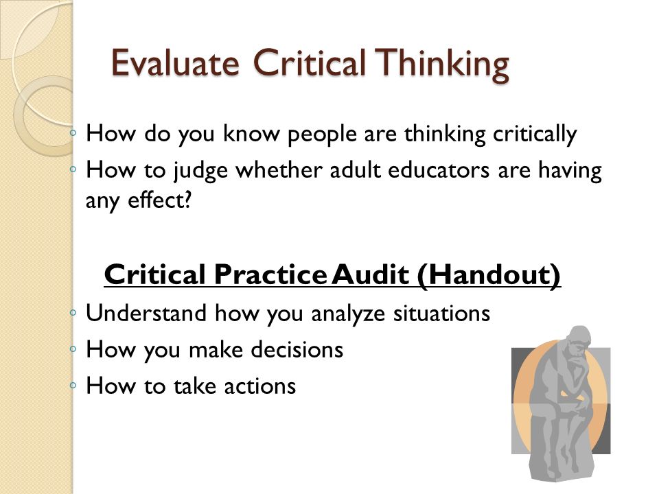 How to use critical thinking in the workplace