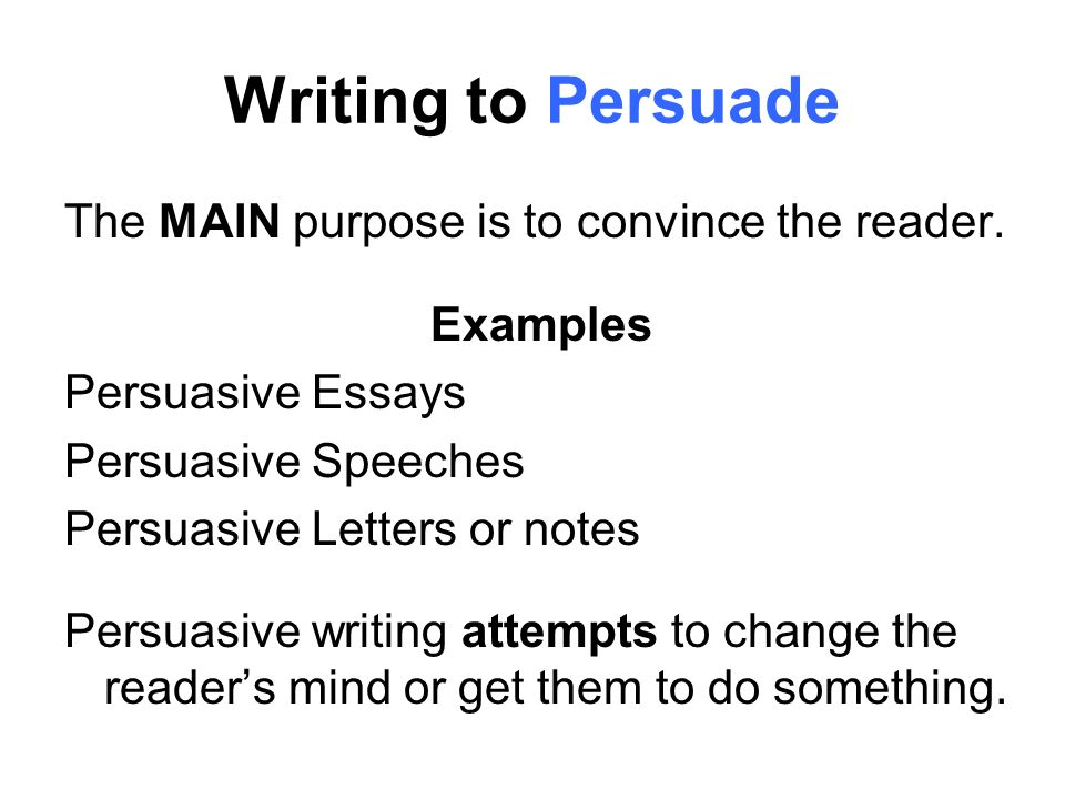 Persuasive essay about reading