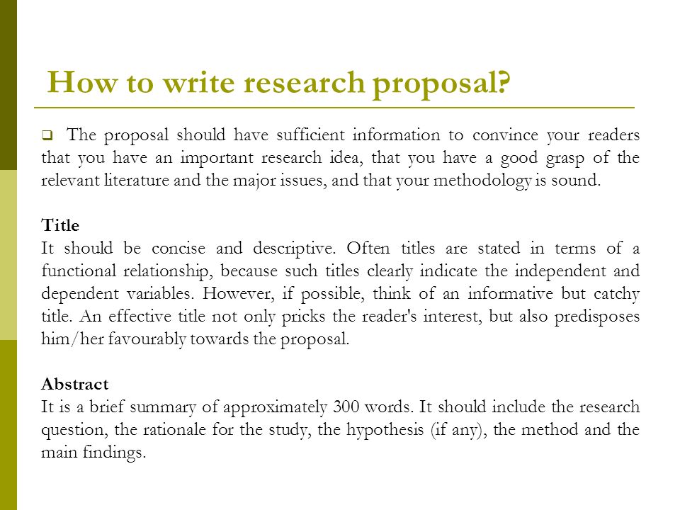 write thesis proposal abstract write thesis proposal abstract