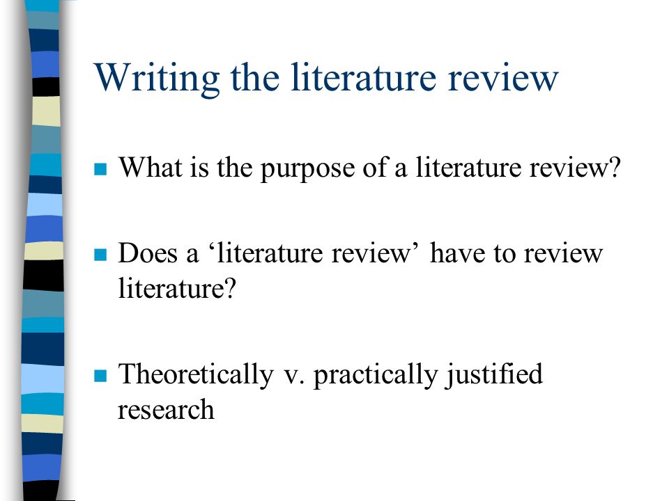 Review Of Related Literature Meaning