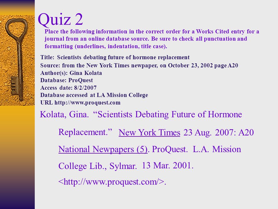 mla format for a journal article mla format for a journal article
