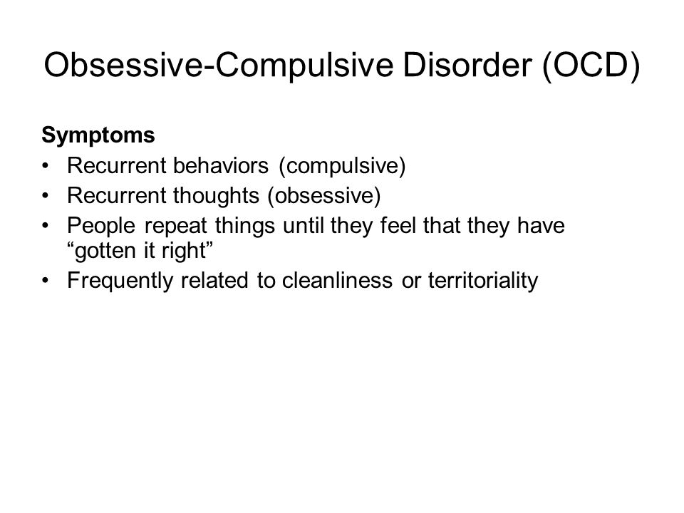 effects of obsessive compulsive disorder Obsessive compulsive disorder in children and teenagers what is obsessive compulsive disorder (ocd) ocd is an anxiety disorder that consists of obsessions and compulsions. effects of obsessive compulsive disorder Obsessive compulsive disorder in children and teenagers what is obsessive compulsive disorder (ocd) ocd is an anxiety disorder that consists of obsessions and compulsions.