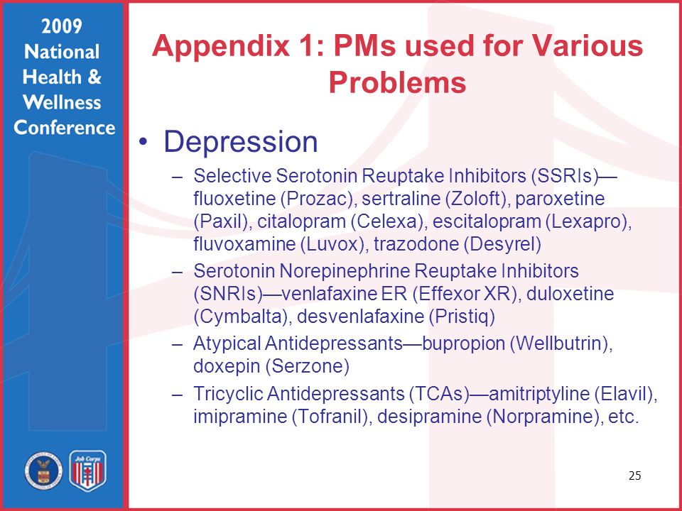Zoloft And Prozac Problems