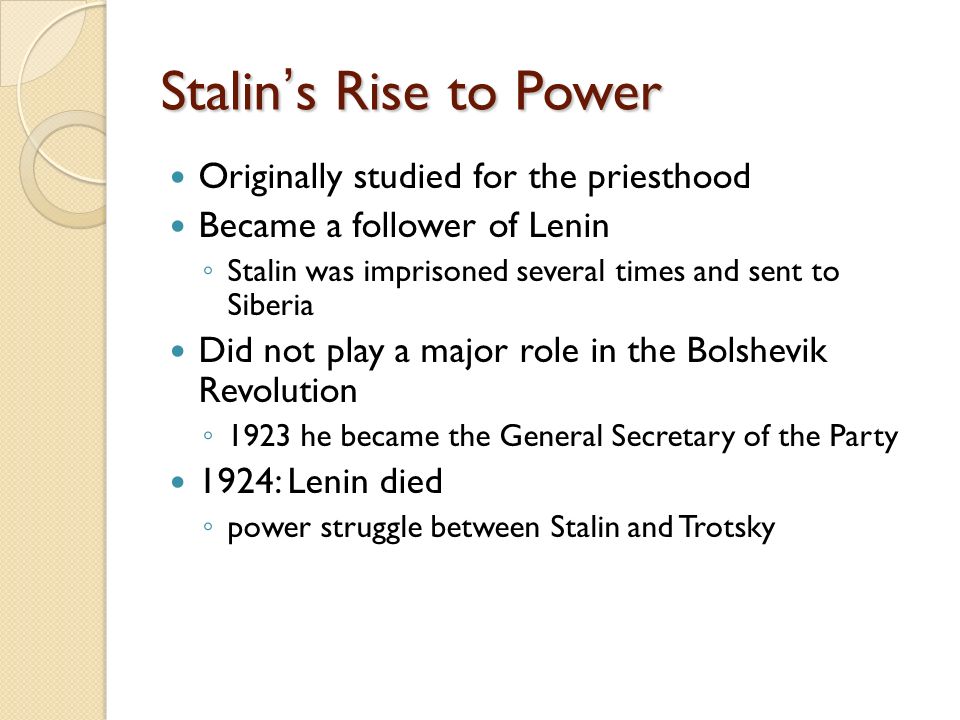 an analysis of hitler and stalins rise to power an analysis of hitler and stalins rise to power