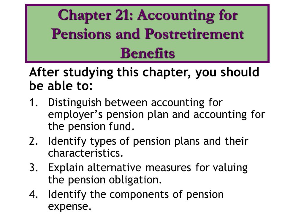 Accounting for pensions and other postretirement benefits english essay