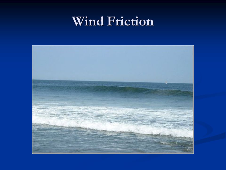 Wind Friction
