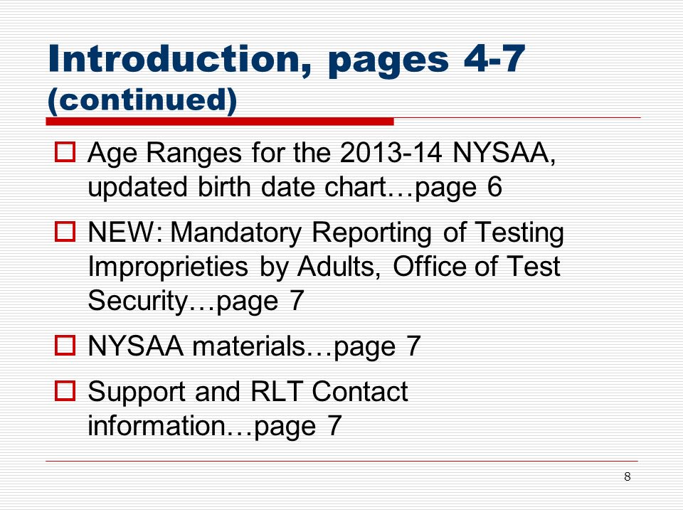 Worksheets Nysaa Worksheets new york state alternate assessment nysaa administration training 8