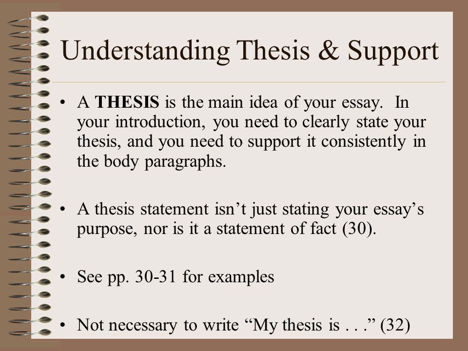 Thesis Writer