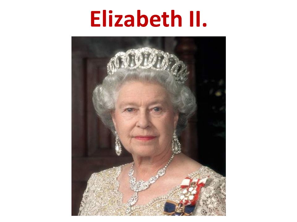 Elizabeth II.
