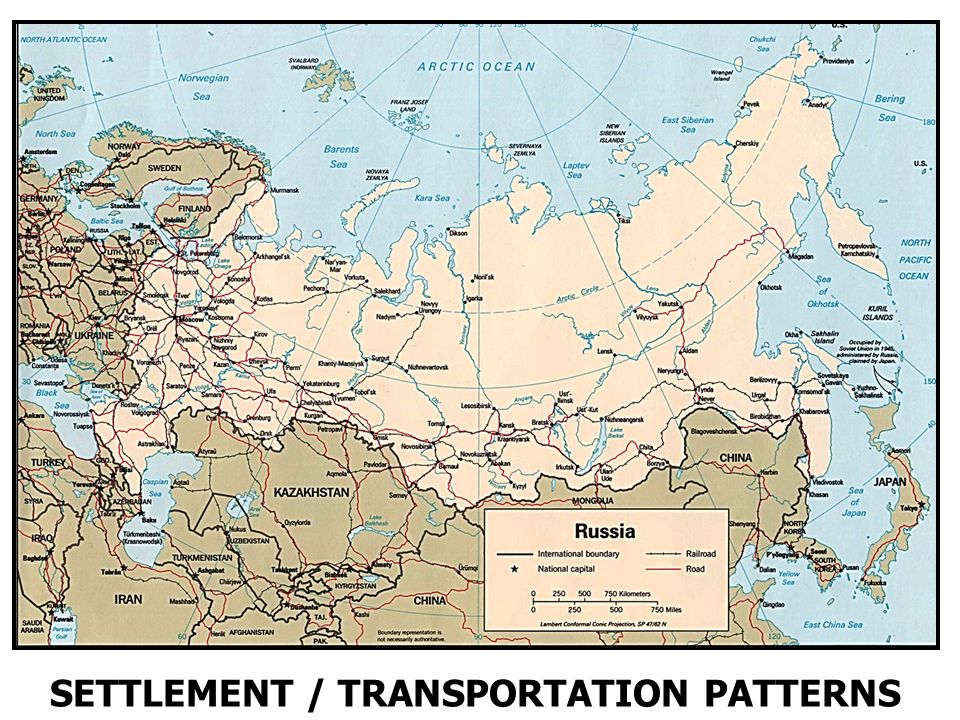SETTLEMENT / TRANSPORTATION PATTERNS