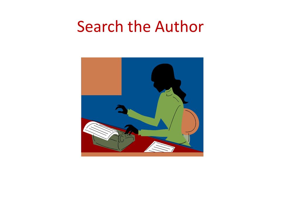 Search the Author