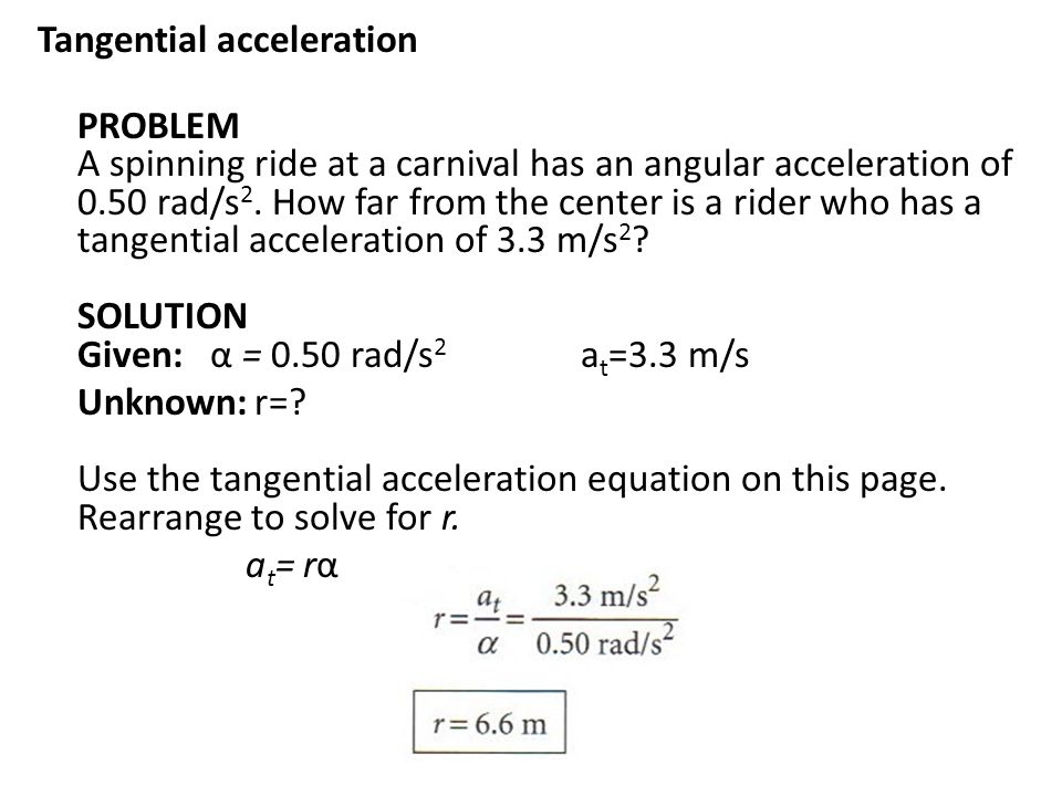 Equation For Angular Acceleration Talkchannels Tangential And Centripetal Acceleration Sd V T Rω