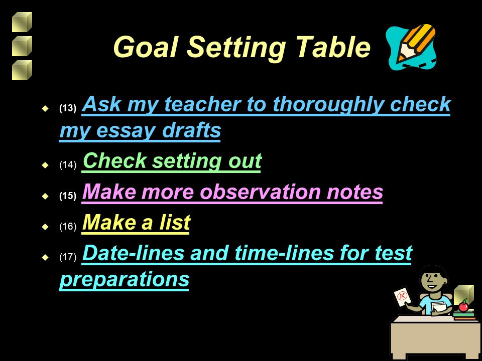 essay setting goals essay setting goals